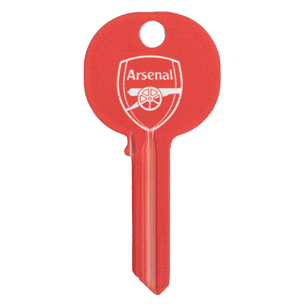 Arsenal FC Crest Door Key - Buy Keys & Padlocks at GiftMasters.co.uk