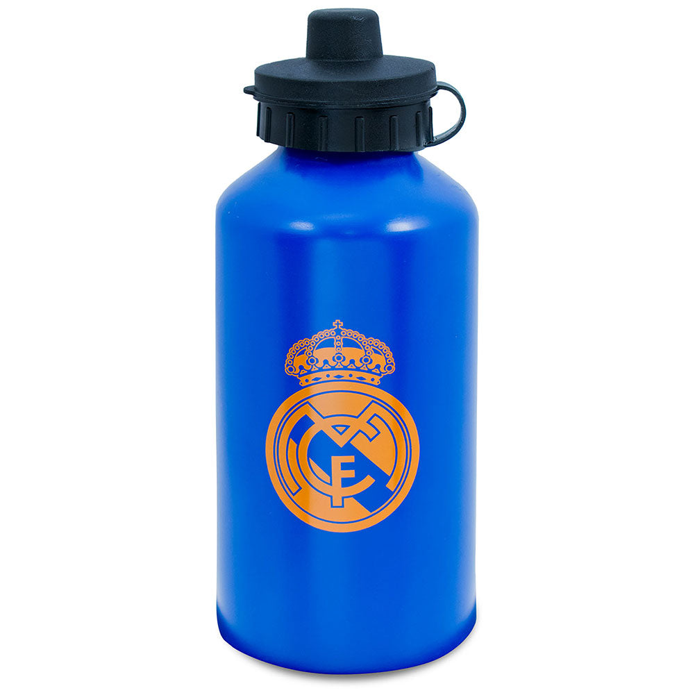 Real Madrid FC Aluminium Drinks Bottle MT - Buy Sports Bottles at GiftMasters.co.uk