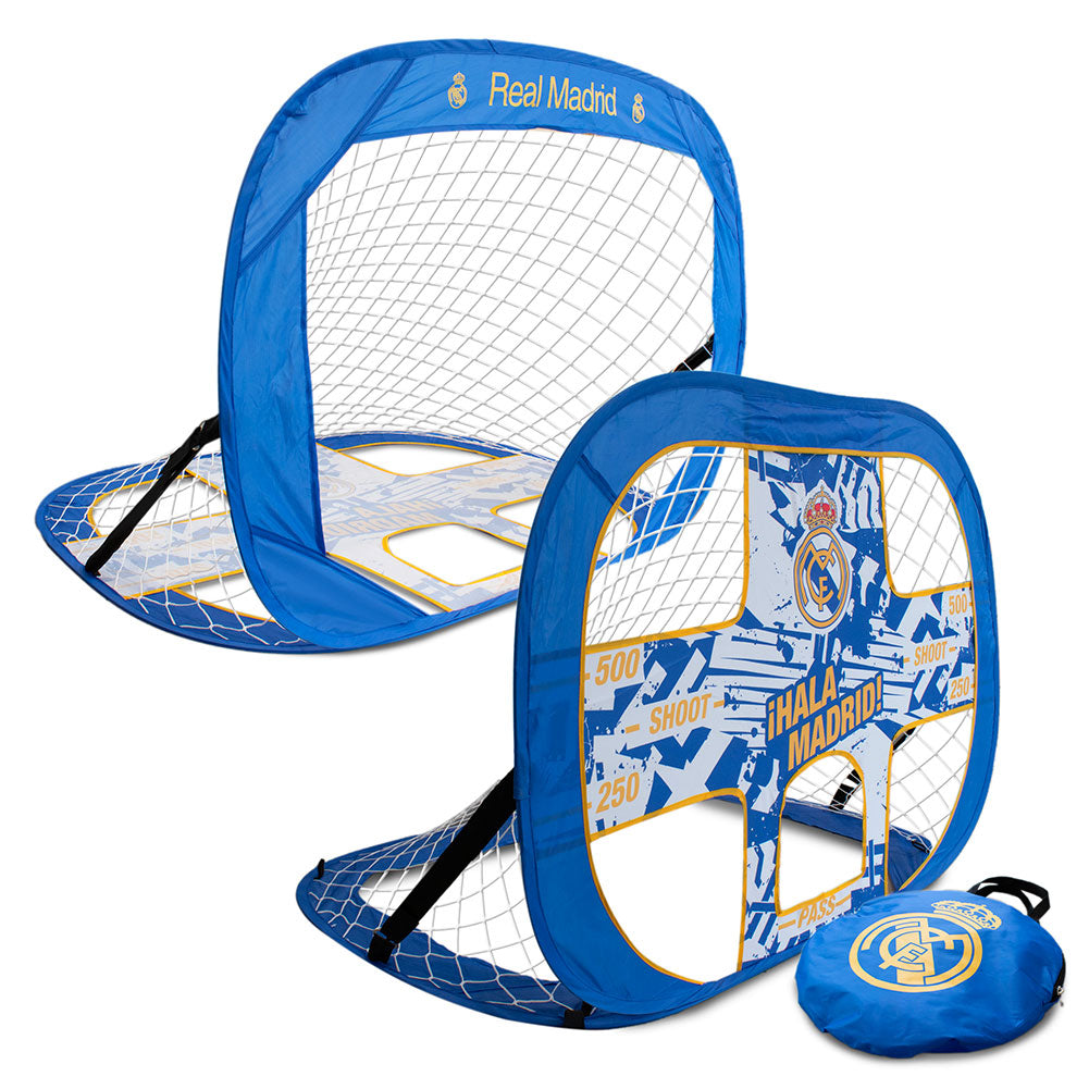 Real Madrid FC Pop Up Target Goal - Buy Pumps & Sets at GiftMasters.co.uk