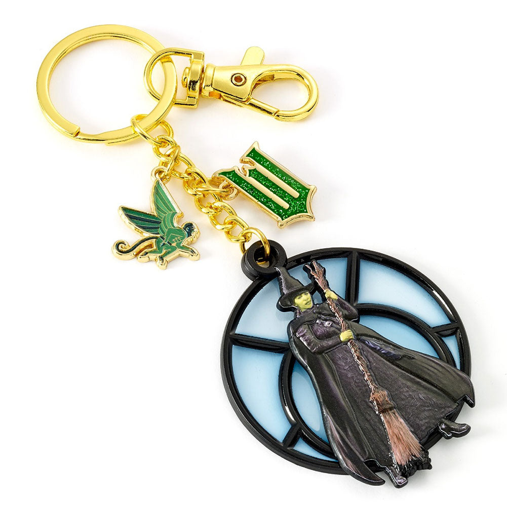 Wicked Elphaba Window Charm Keyring - Buy Keyrings at GiftMasters.co.uk