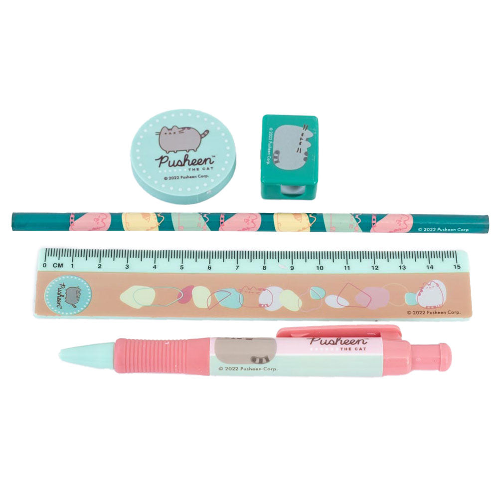 Pusheen 5pc Stationery Set - Buy Stationery Sets at GiftMasters.co.uk