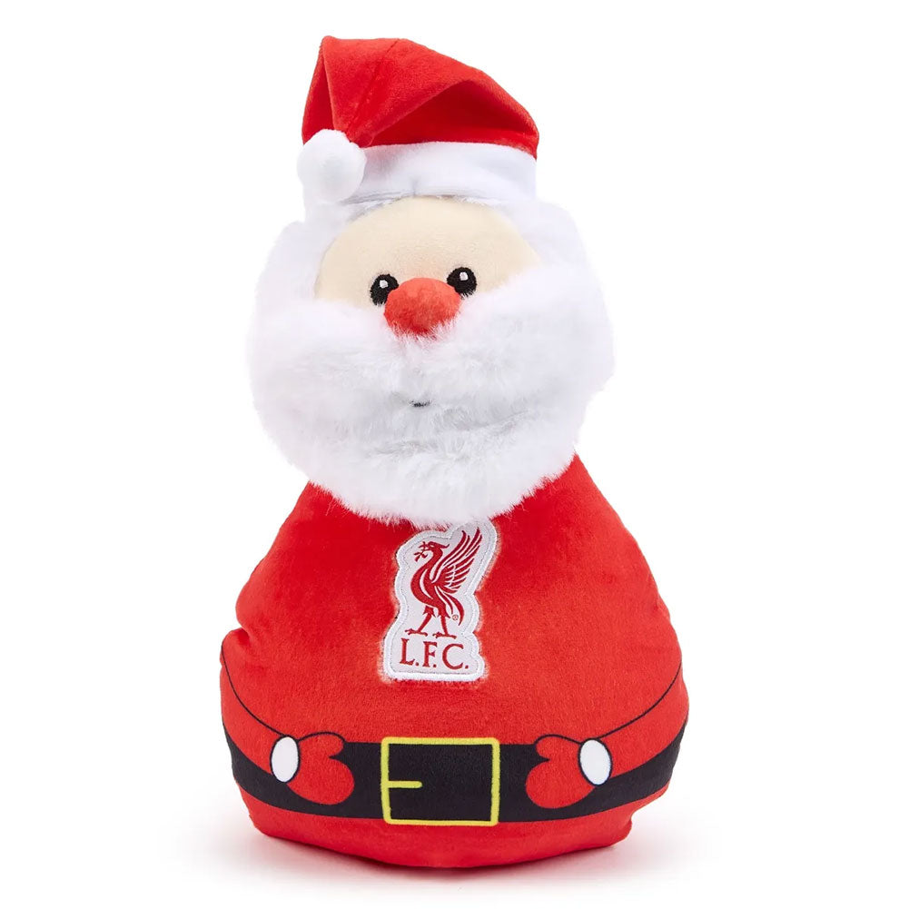 Liverpool FC Plush Santa - Buy Teddies & Soft Toys at GiftMasters.co.uk