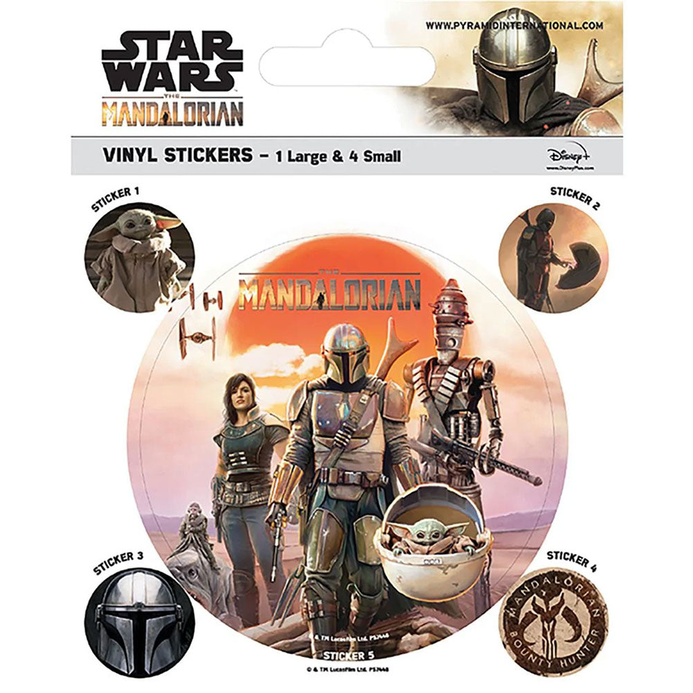 Star Wars: The Mandalorian Legacy Stickers - Buy Stickers at GiftMasters.co.uk