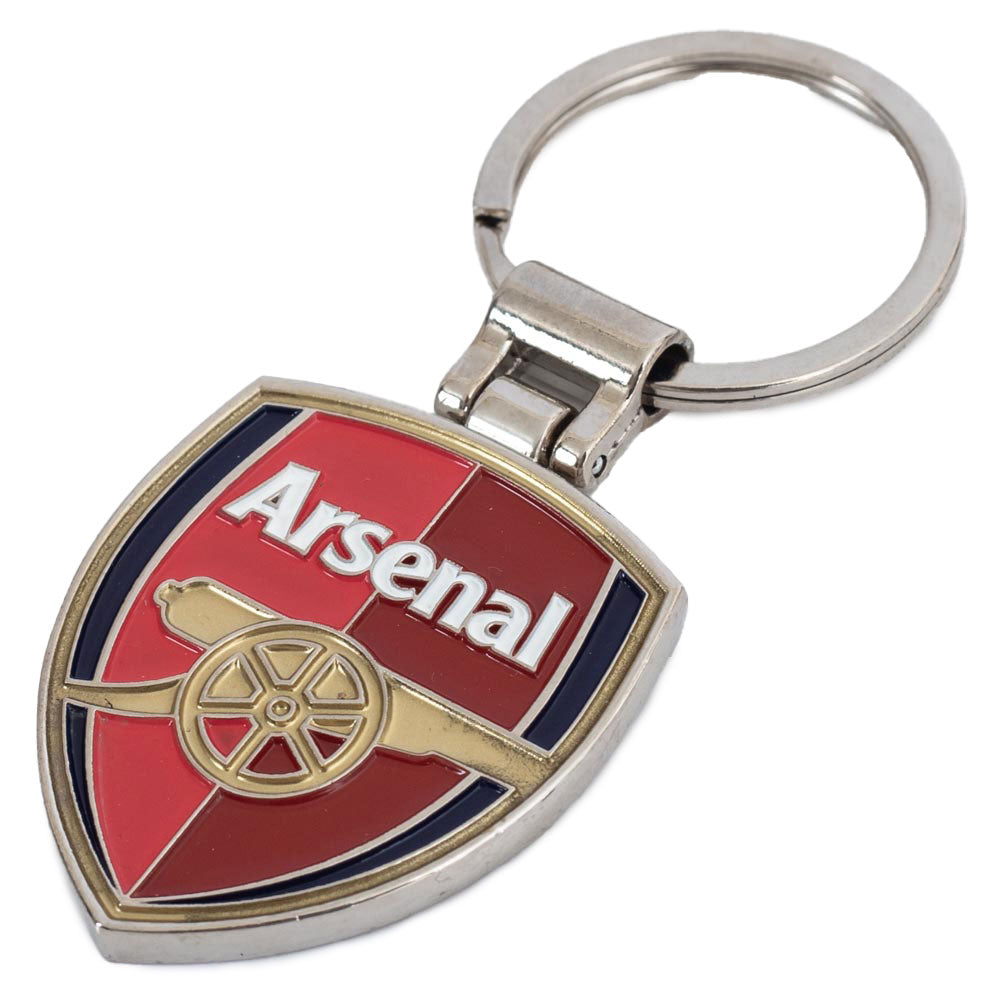 Arsenal FC Boxed Crest Keyring - Buy Keyrings & Pens at GiftMasters.co.uk