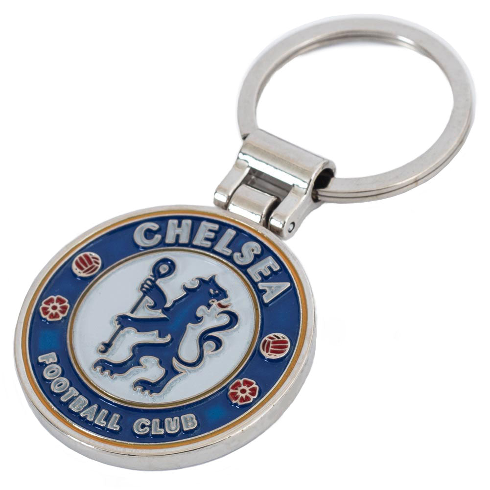 Chelsea FC Boxed Crest Keyring - Buy Keyrings & Pens at GiftMasters.co.uk