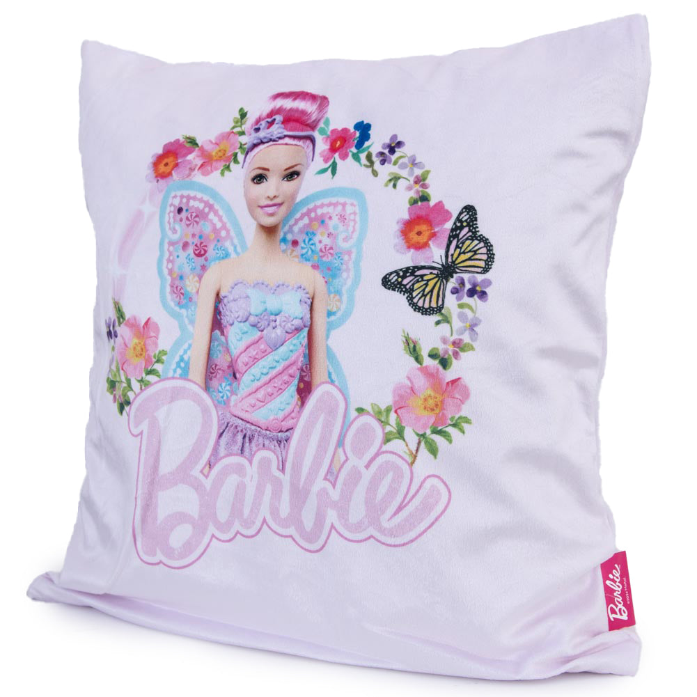 Barbie Princess Velvet Feel Cushion - Buy Cushions at GiftMasters.co.uk