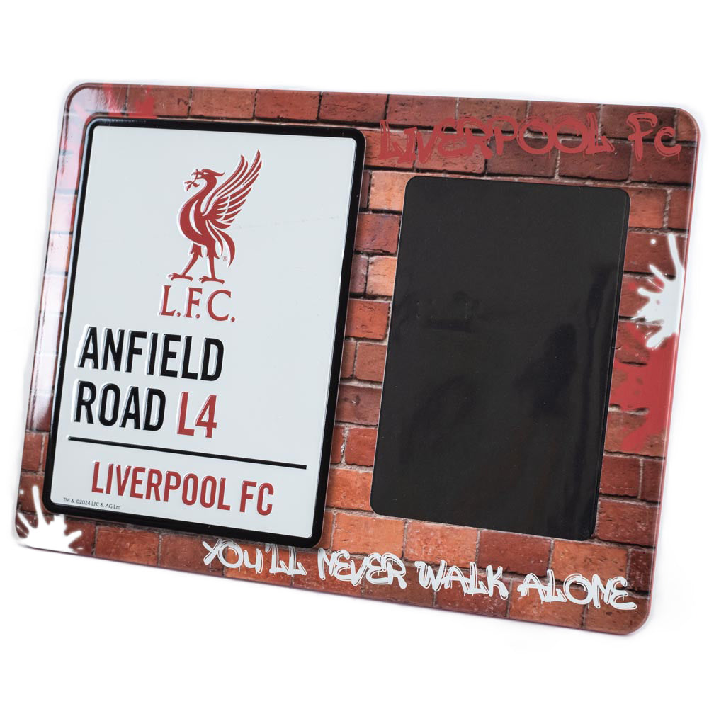 Liverpool FC Anfield Road Picture Frame Sign - Buy Metal Signs at GiftMasters.co.uk