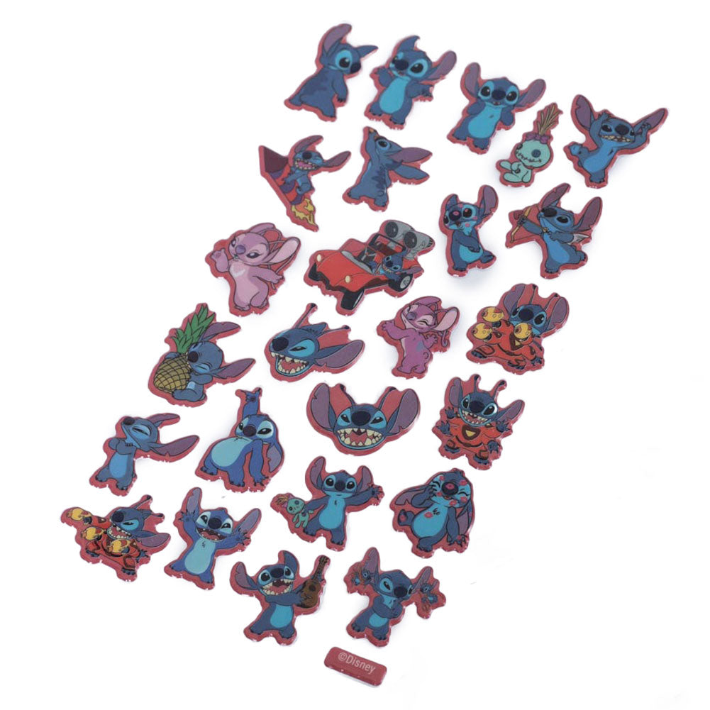 Lilo & Stitch Puffy Sticker Set - Buy Stickers at GiftMasters.co.uk