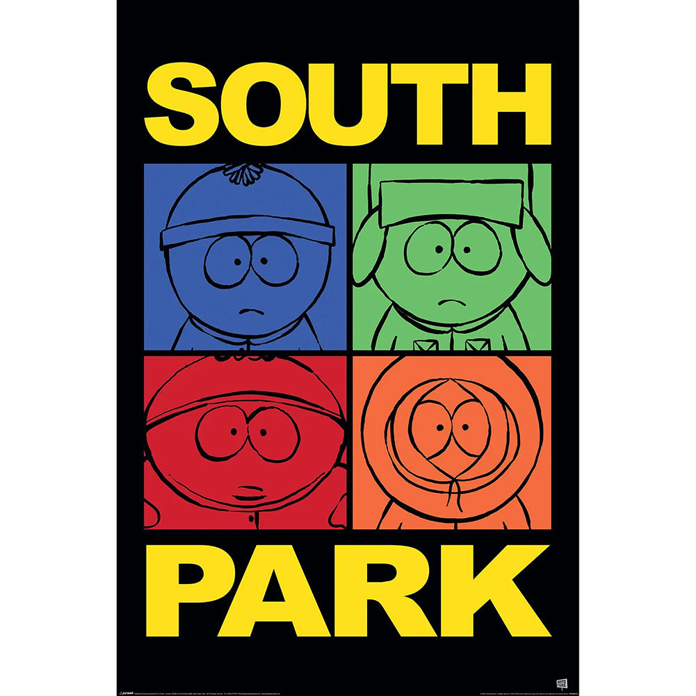 South Park Block Colour Poster 19 - Buy Posters at GiftMasters.co.uk
