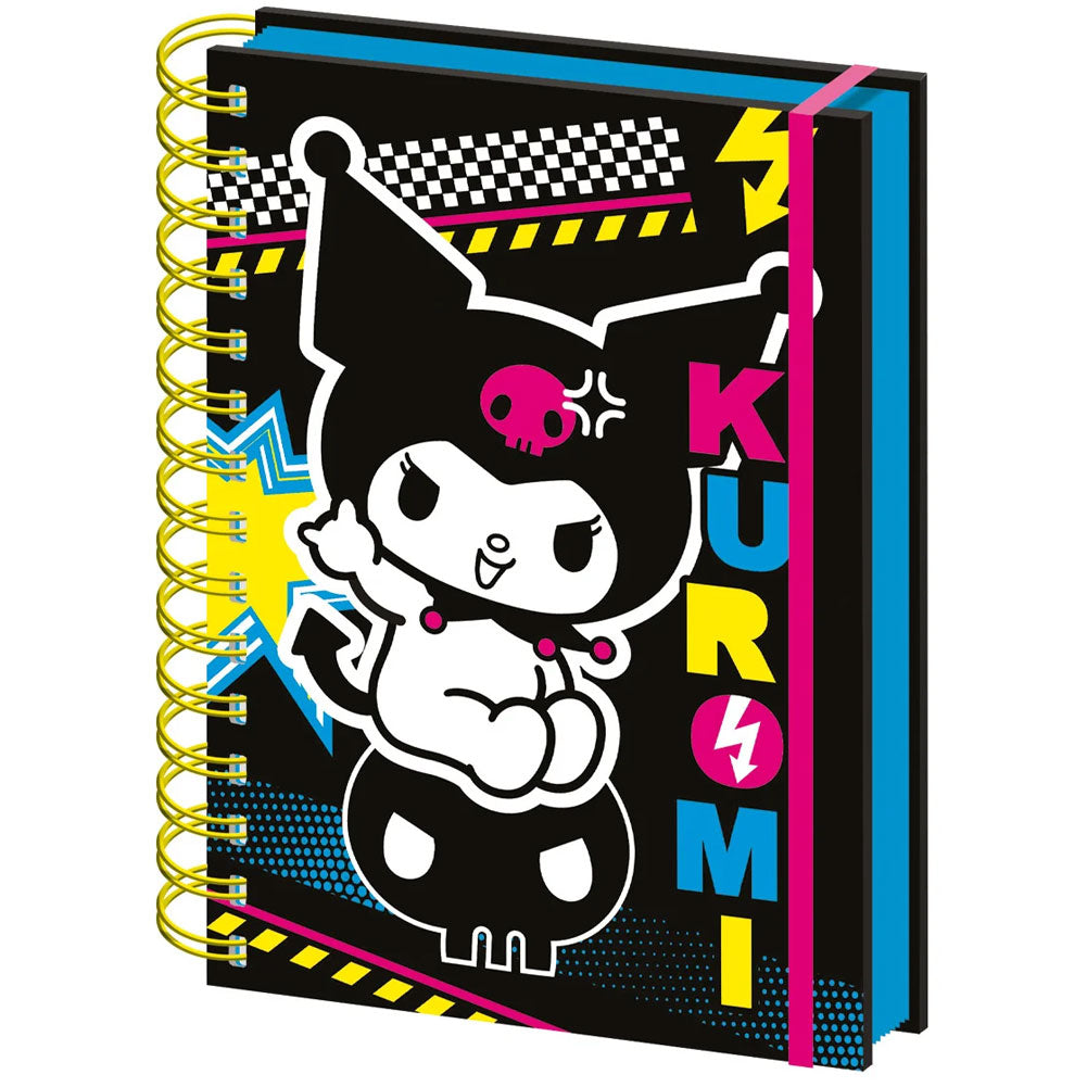 Kuromi Punk Vibes Notebook - Buy Notebooks & Binders at GiftMasters.co.uk