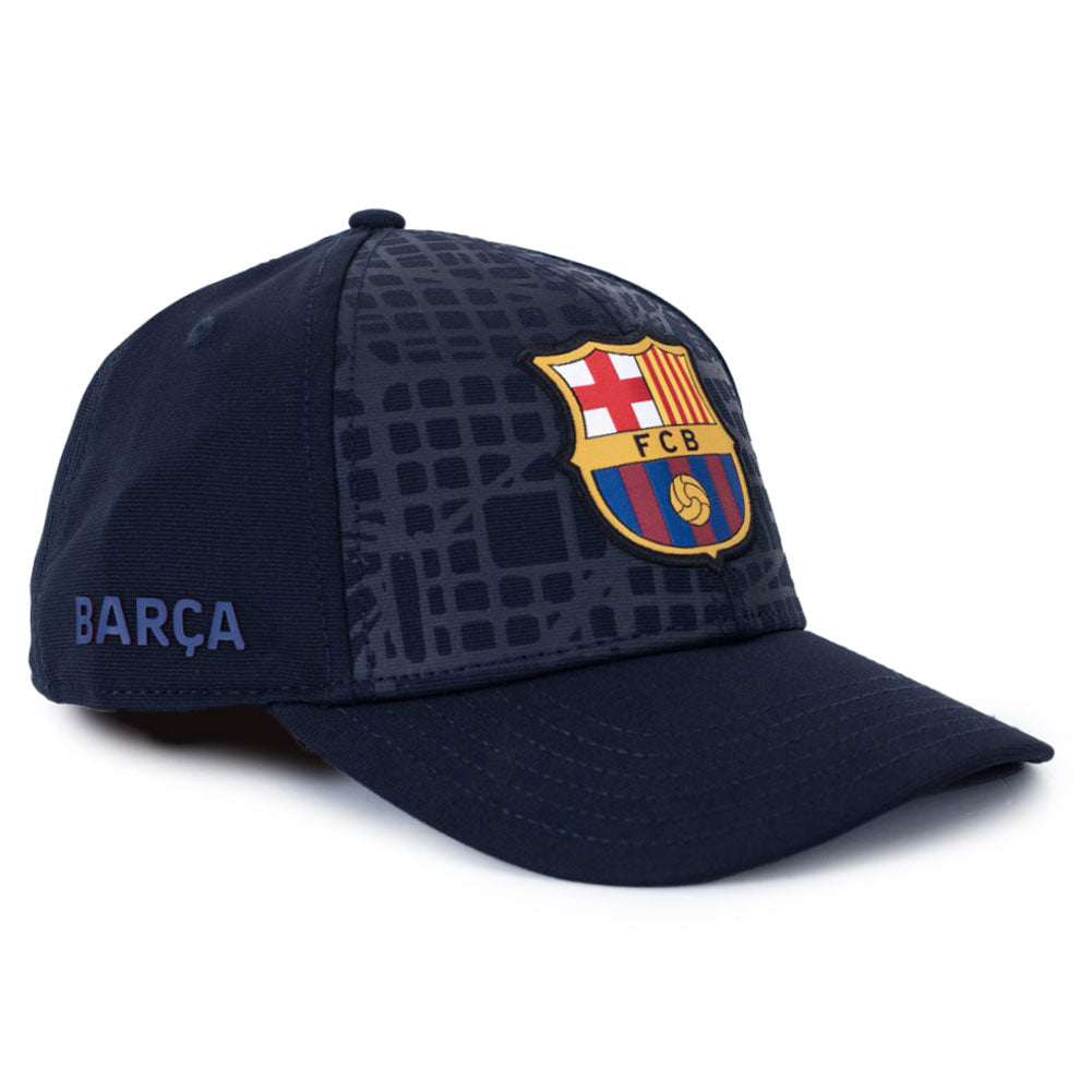 FC Barcelona Geo Debossed Cap - Buy  at GiftMasters.co.uk