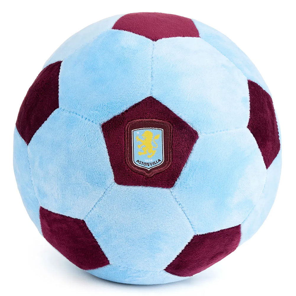 Aston Villa FC Plush Football - Buy Teddies & Soft Toys at GiftMasters.co.uk