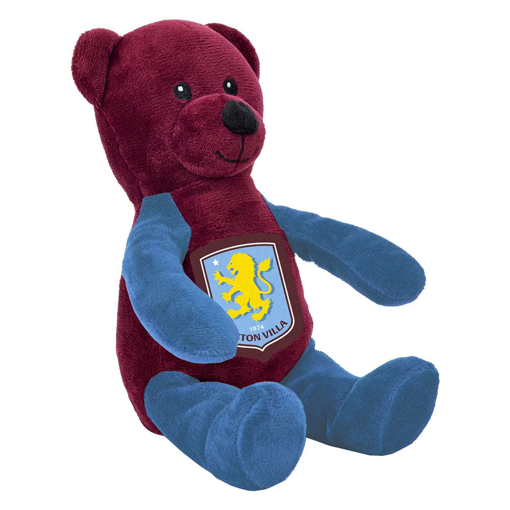 Aston Villa FC Contrast Bear - Buy Teddies & Soft Toys at GiftMasters.co.uk