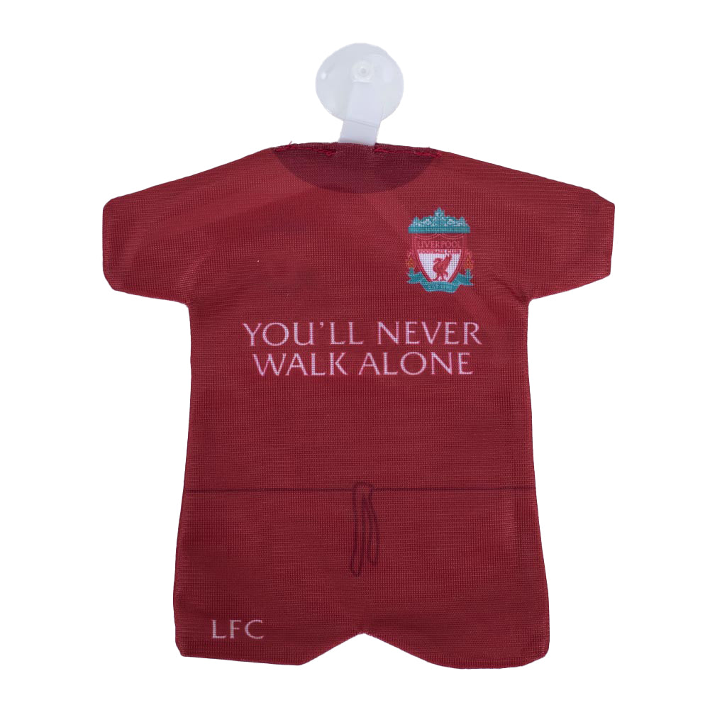 Liverpool FC Mini Kit - Buy Hang Ups & Stickers at GiftMasters.co.uk