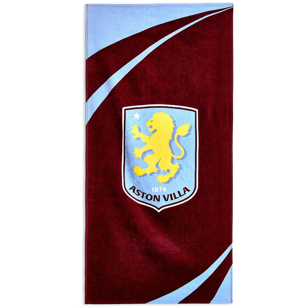 Aston Villa FC Towel - Buy Towels at GiftMasters.co.uk
