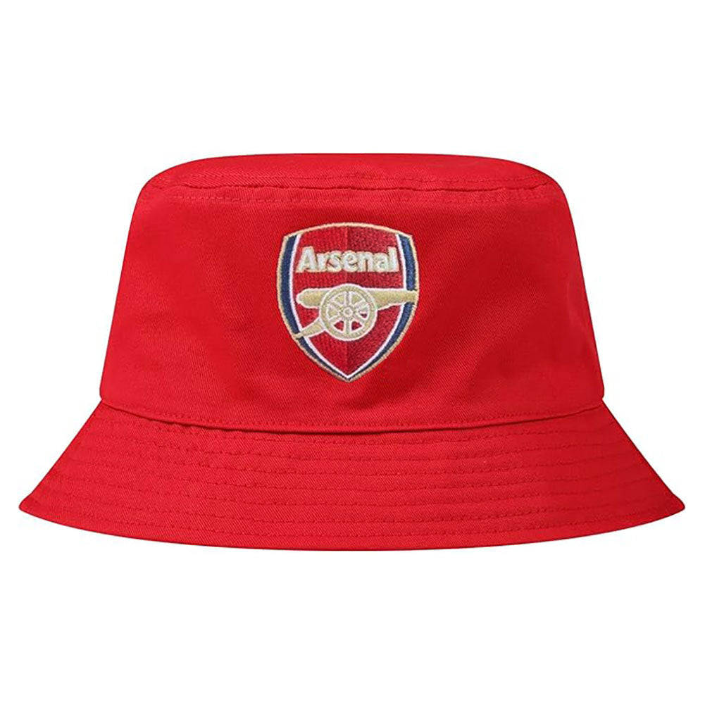 Arsenal FC Red Bucket Hat - Buy Caps at GiftMasters.co.uk