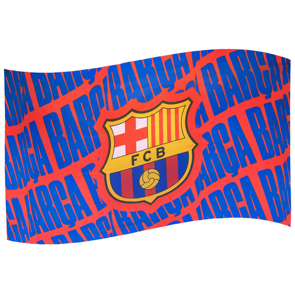FC Barcelona Barca Flag - Buy Flags at GiftMasters.co.uk