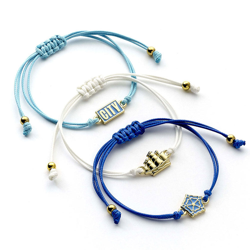 Manchester City FC Friendship Bracelet Set - Buy  at GiftMasters.co.uk