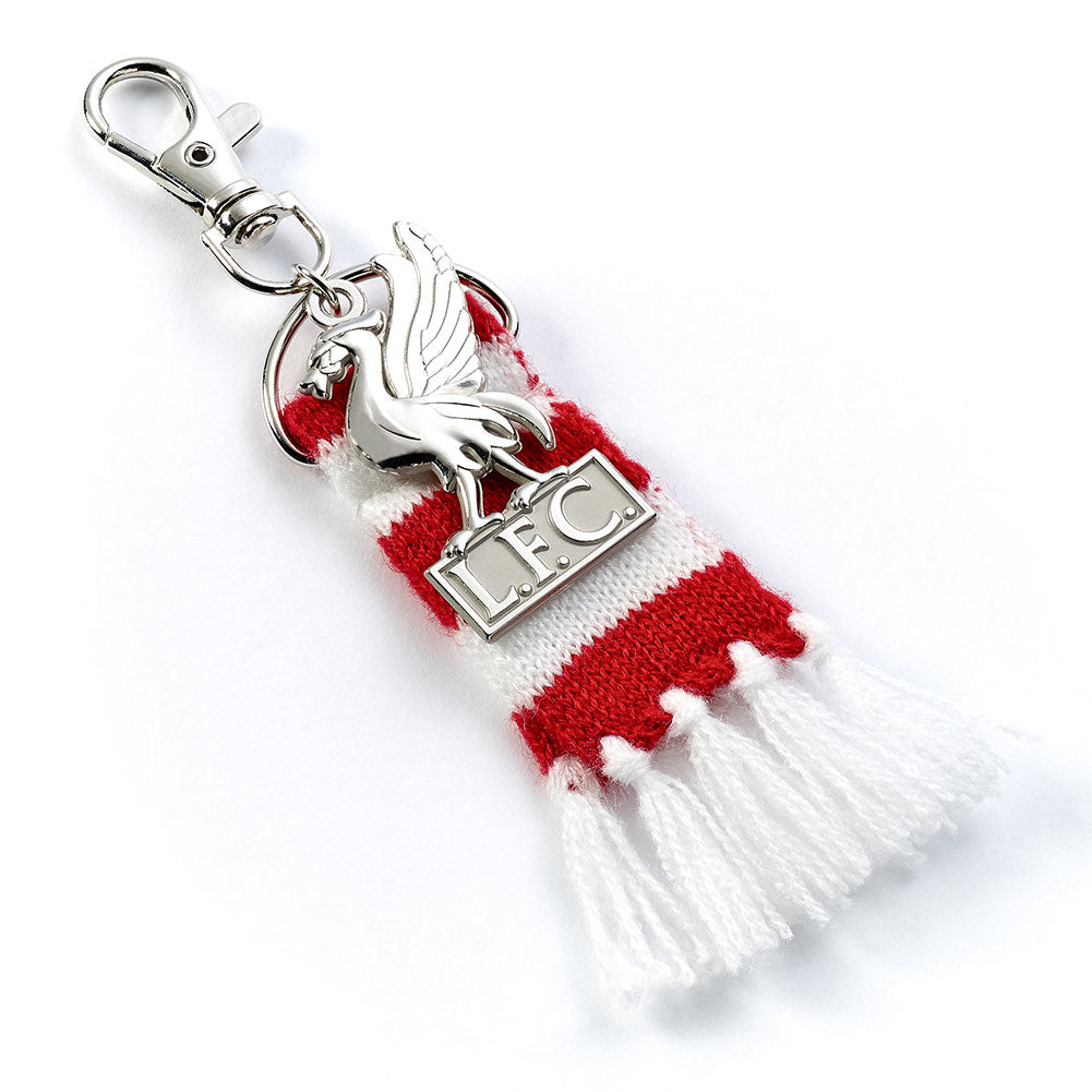 Liverpool FC Red Bar Scarf Bag Charm - Buy Luggage Accessories at GiftMasters.co.uk