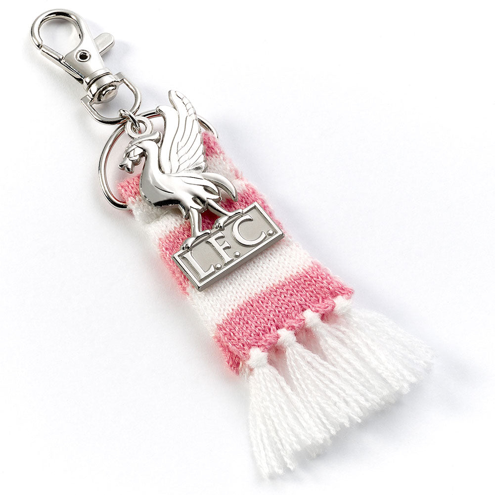 Liverpool FC Pink Bar Scarf Bag Charm - Buy  at GiftMasters.co.uk