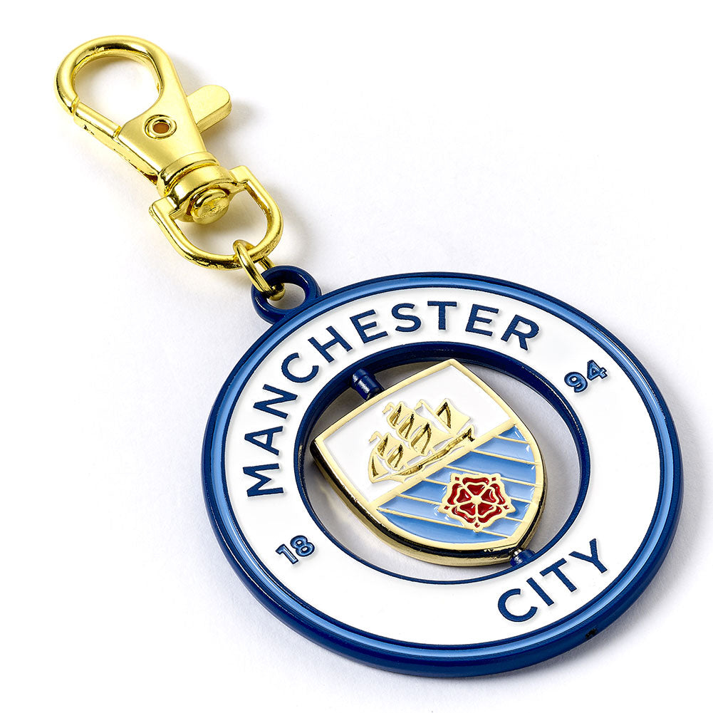 Manchester City FC Spinner Bag Charm - Buy  at GiftMasters.co.uk