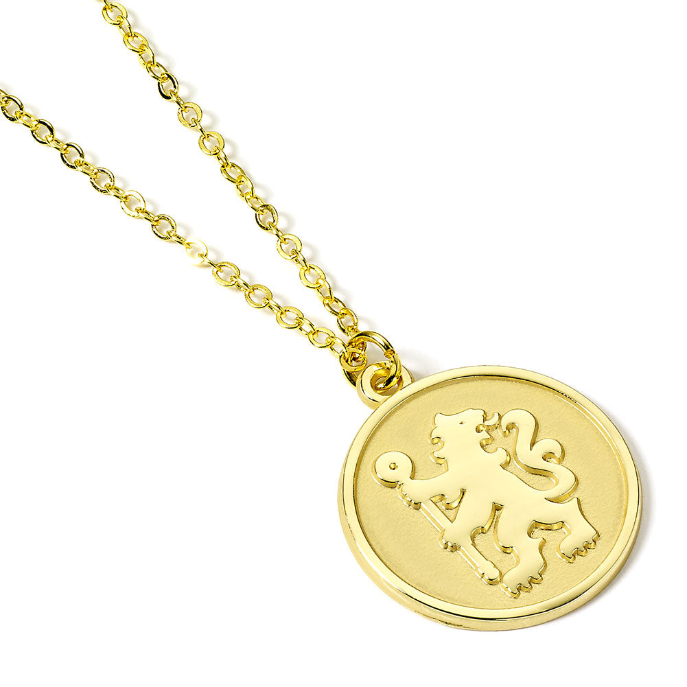 Chelsea FC Gold Finish Crest Necklace - Buy Neckwear at GiftMasters.co.uk