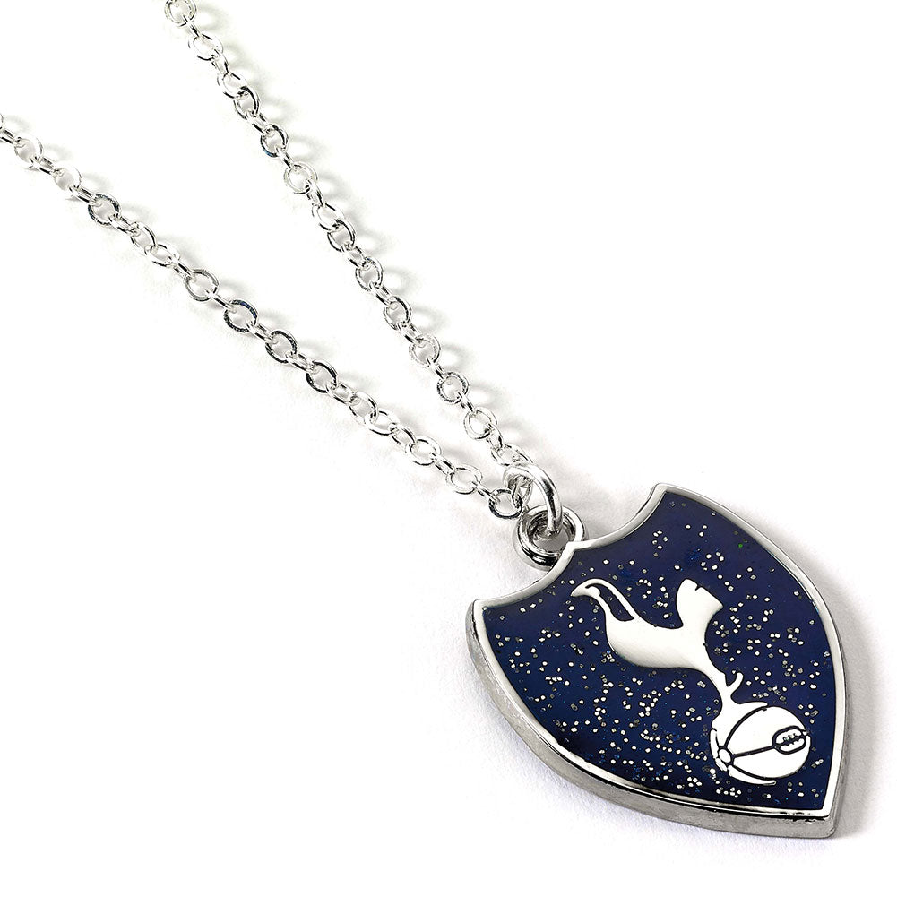 Tottenham Hotspur FC Shield Necklace - Buy Silver Plated at GiftMasters.co.uk