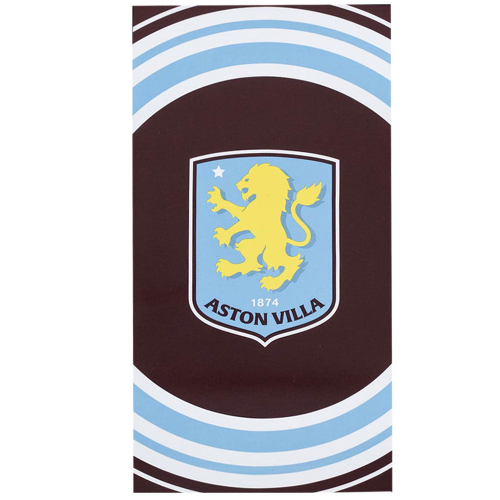 Aston Villa FC Pulse Towel - Buy Towels at GiftMasters.co.uk