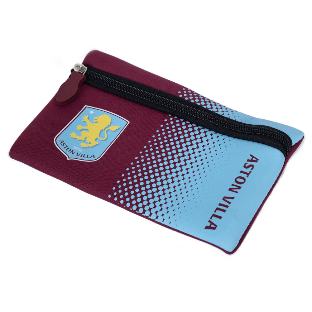 Aston Villa FC Fade Pencil Case - Buy Pencil Cases at GiftMasters.co.uk