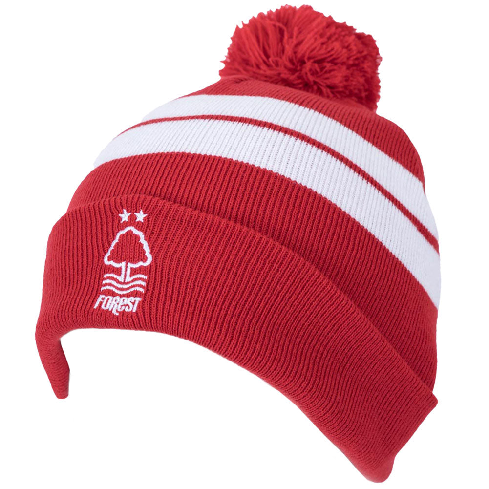 Nottingham Forest FC Bar Knit Ski Hat - Buy Knitted Hats at GiftMasters.co.uk