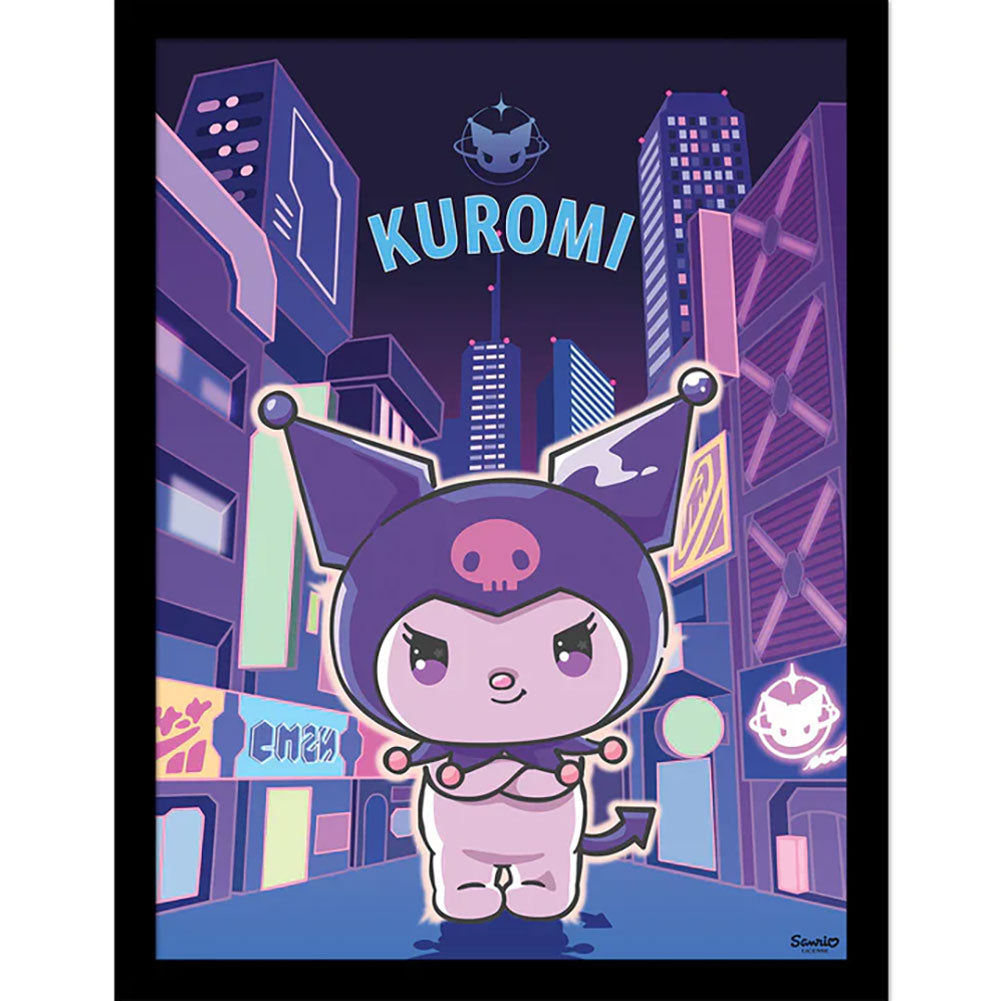 Kuromi Ambition Picture 16 x 12 - Buy  at GiftMasters.co.uk