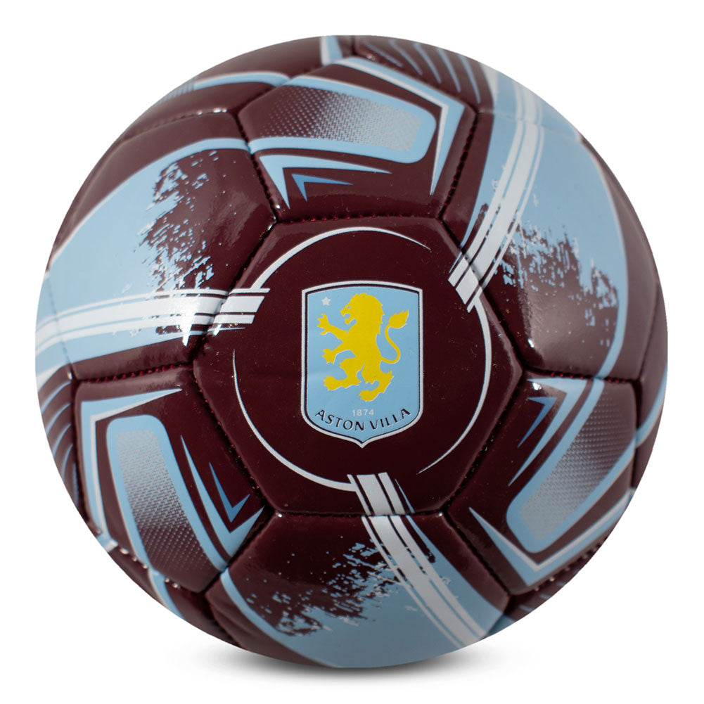 Aston Villa FC Turbine Football - Buy Footballs Size 5 at GiftMasters.co.uk