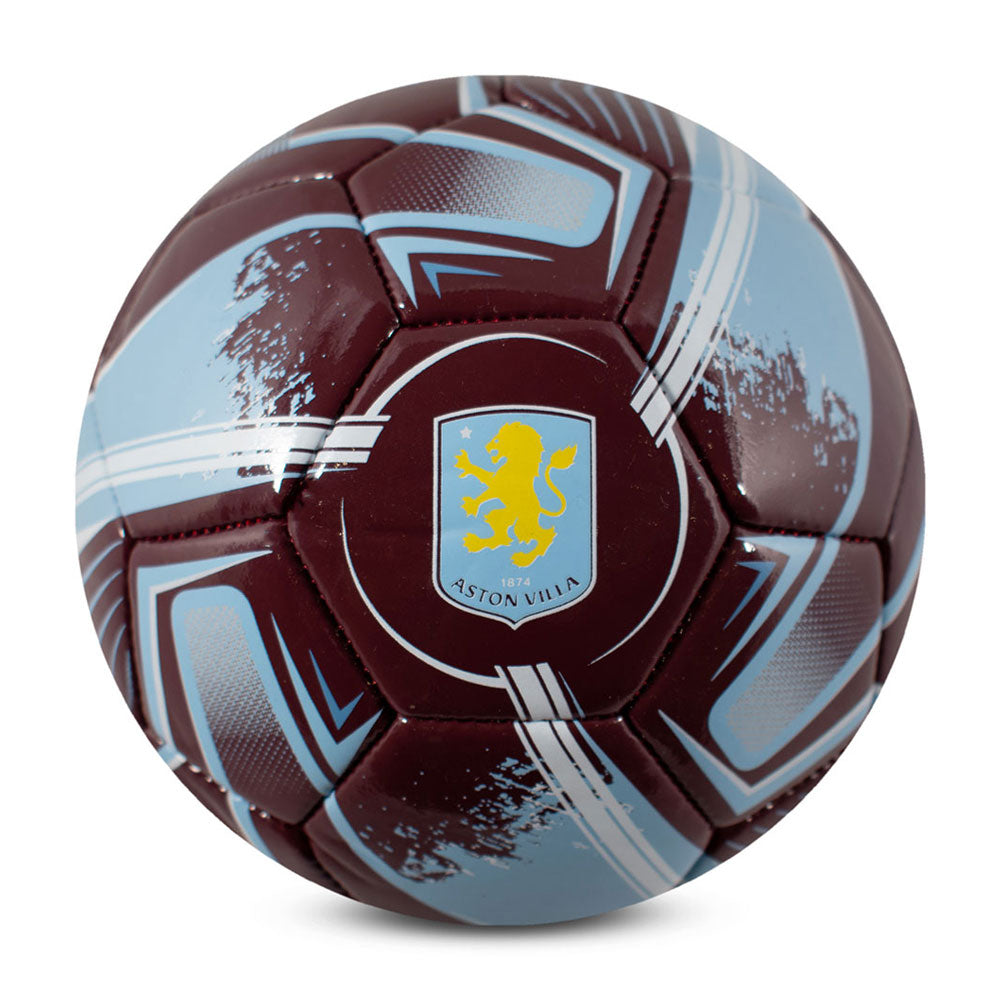 Aston Villa FC Turbine Skill Ball - Buy Mini Balls at GiftMasters.co.uk