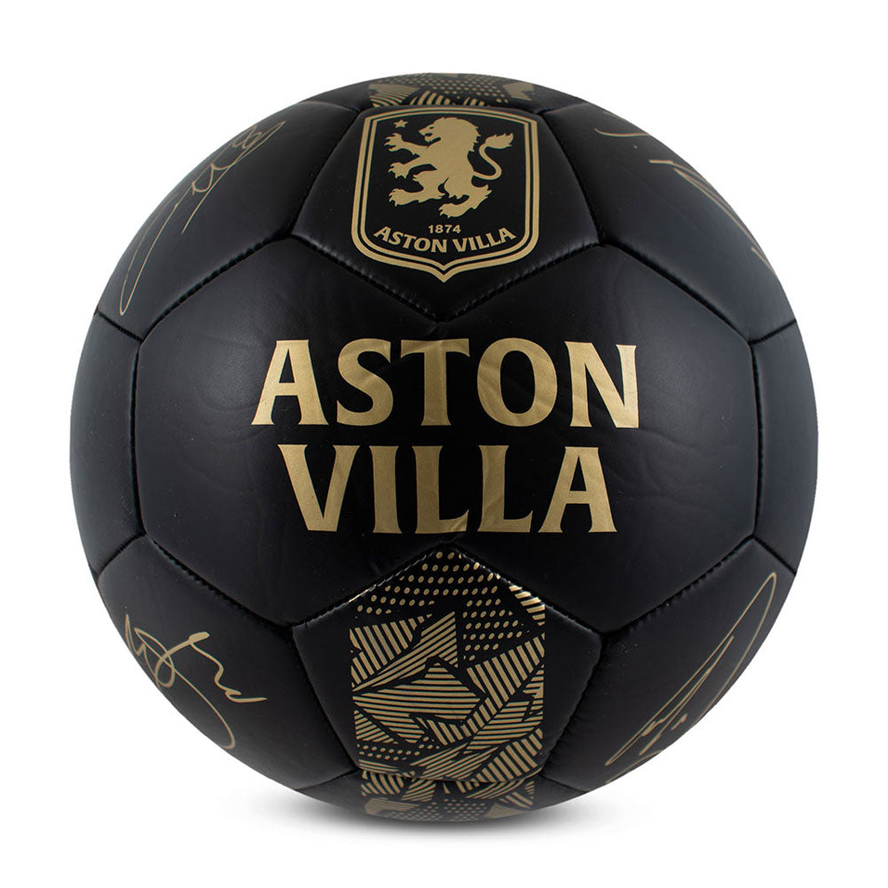Aston Villa FC Sig Gold Phantom Skill Ball - Buy Mini Balls at GiftMasters.co.uk