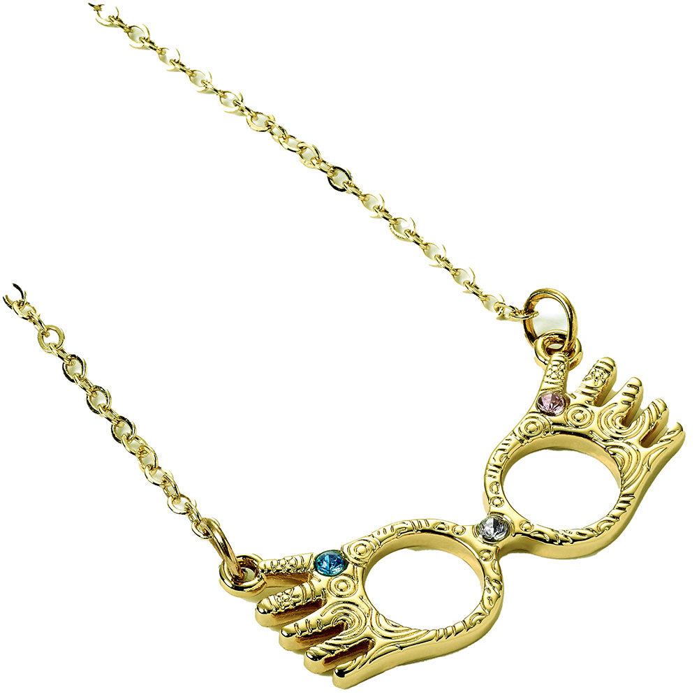 Harry Potter Gold Plated Luna Lovegood Necklace - Buy Neckwear at GiftMasters.co.uk