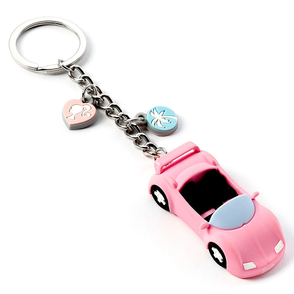 Barbie Car 3D Keyring - Buy Keyrings at GiftMasters.co.uk