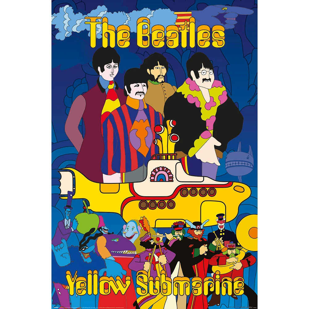 The Beatles Yellow Submarine Poster 2 - Buy Posters at GiftMasters.co.uk