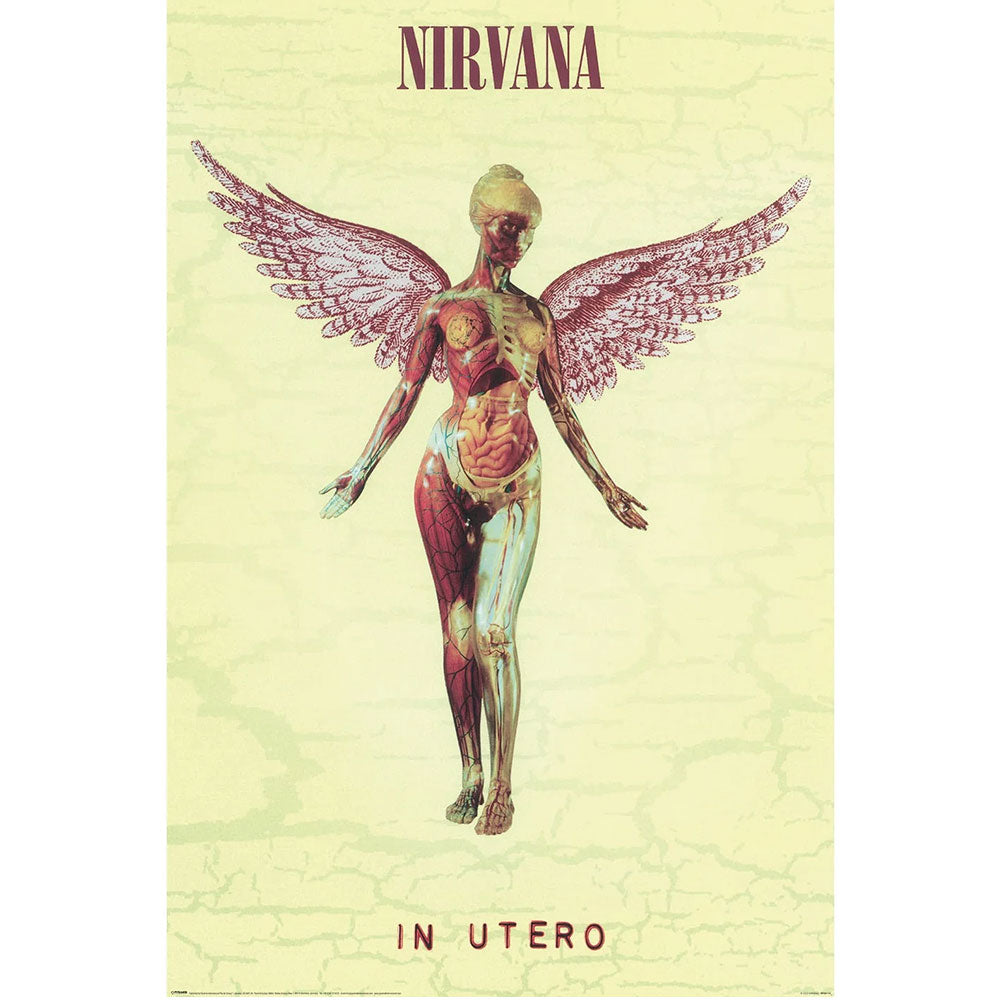 Nirvana In Utero Poster 31 - Buy Posters at GiftMasters.co.uk