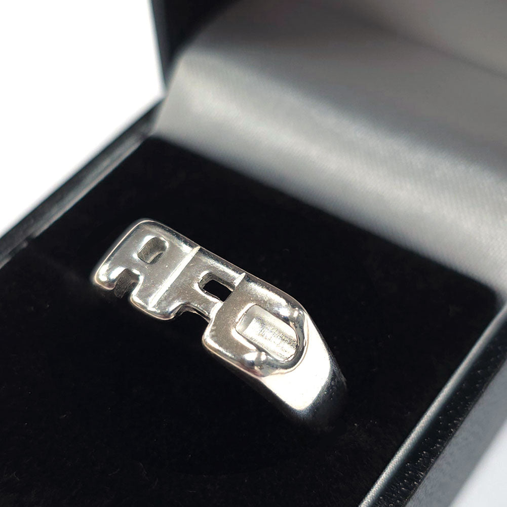 Arsenal FC Sterling Silver AFC Ring - Buy Sterling Silver at GiftMasters.co.uk