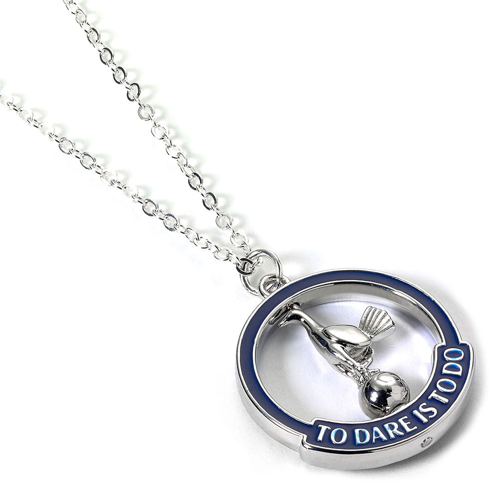 Tottenham Hotspur FC Spinner Necklace - Buy Silver Plated at GiftMasters.co.uk