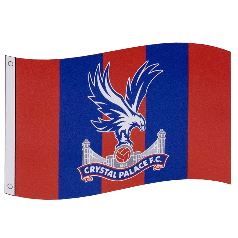 Crystal Palace FC Core Crest Flag - Buy Flags at GiftMasters.co.uk