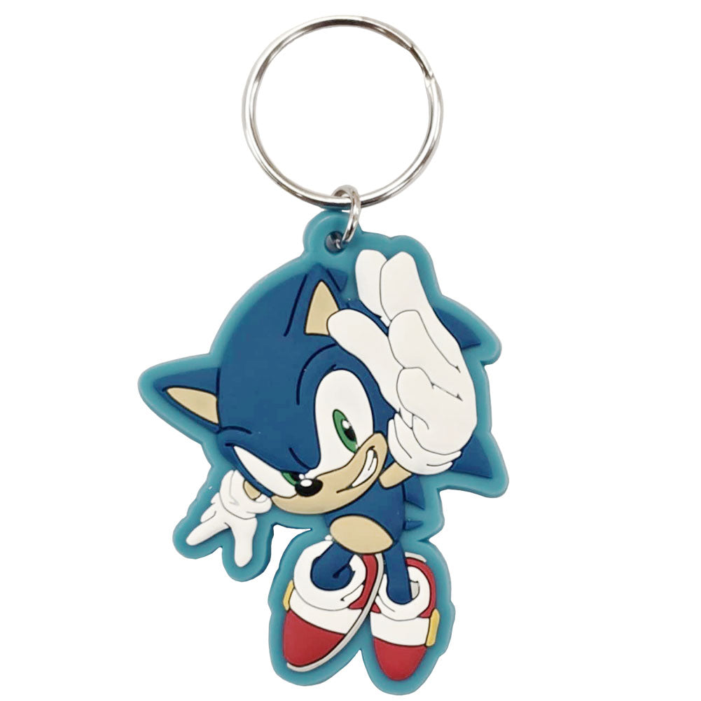 Sonic The Hedgehog Reach PVC Keyring - Buy Keyrings at GiftMasters.co.uk