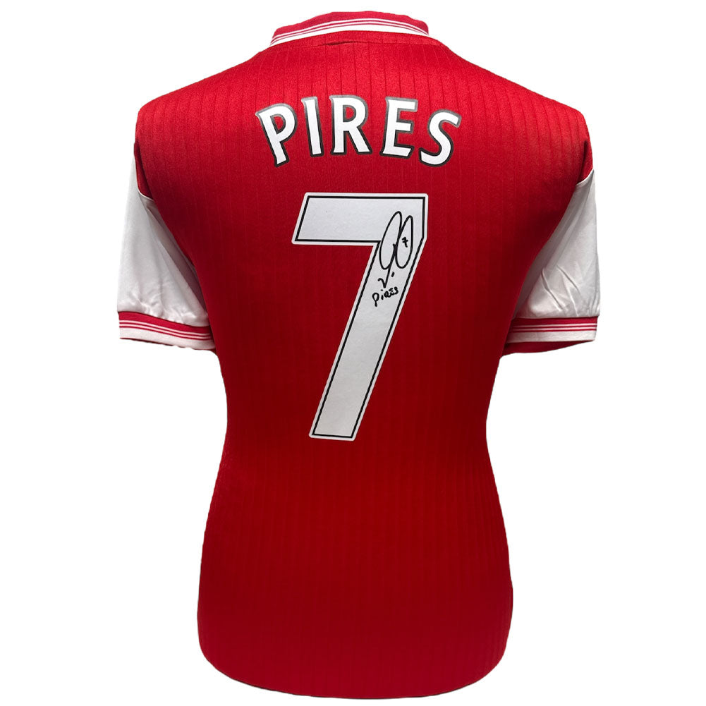 Arsenal FC Pires Signed Shirt - Buy Shirts at GiftMasters.co.uk