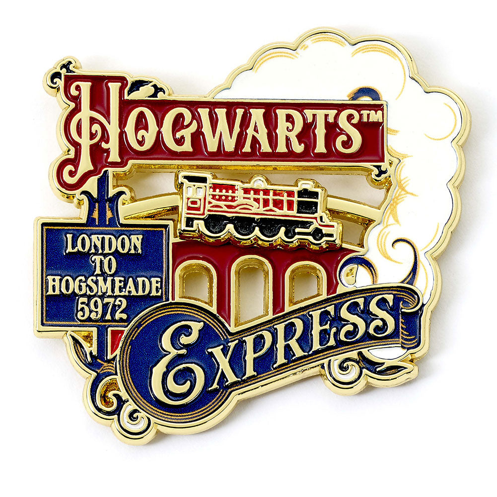 Harry Potter Hogwarts Express Sliding Pin Badge - Buy Badges at GiftMasters.co.uk