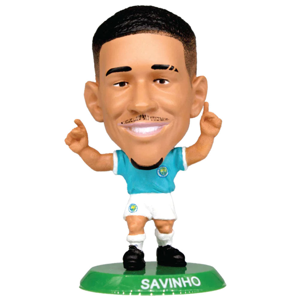 Manchester City FC SoccerStarz Savinho - Buy Current Players at GiftMasters.co.uk