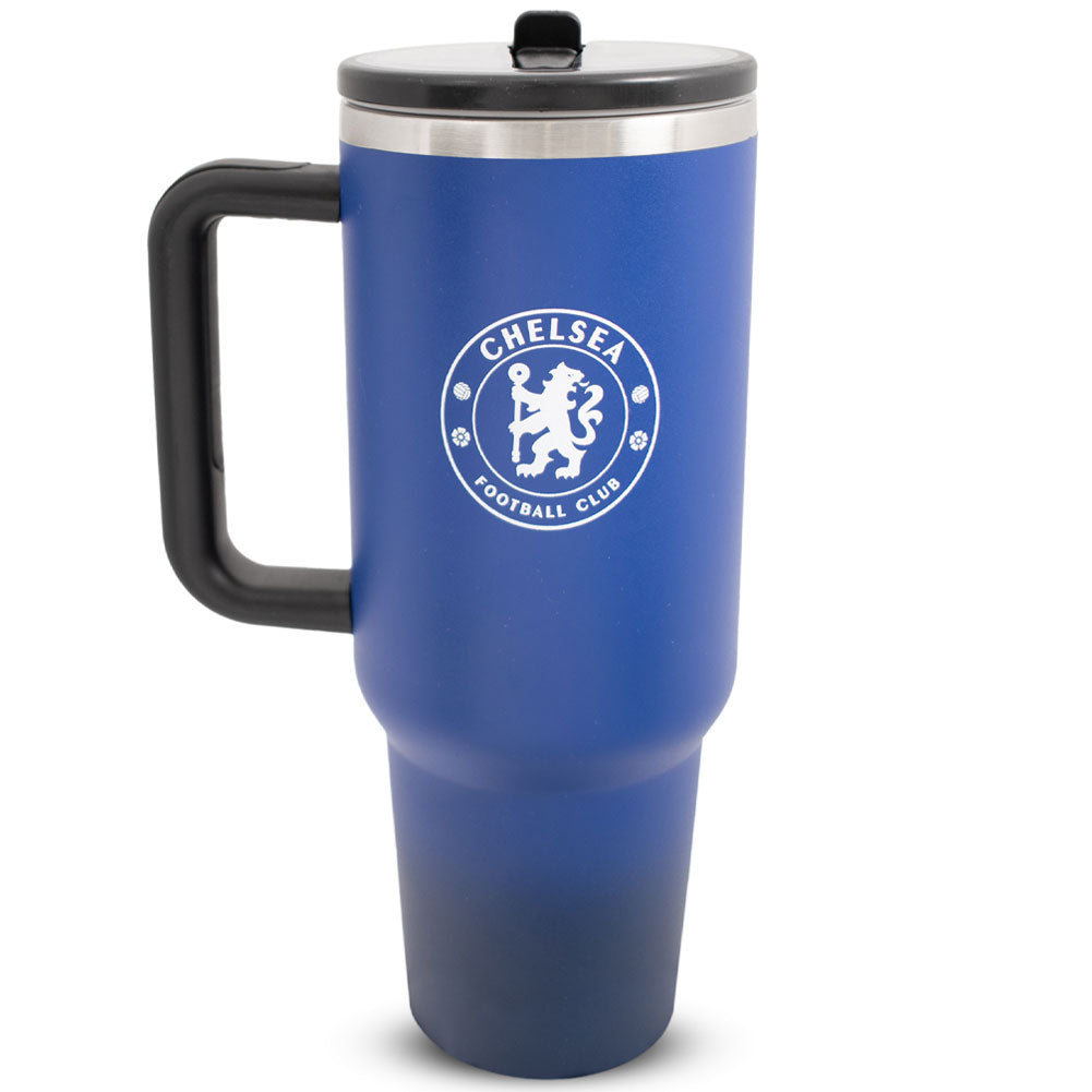 Chelsea FC 40oz Tumbler - Buy Travel Mugs at GiftMasters.co.uk