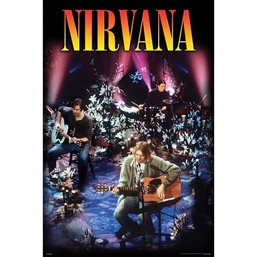 Nirvana Unplugged Poster 44 - Buy Posters at GiftMasters.co.uk