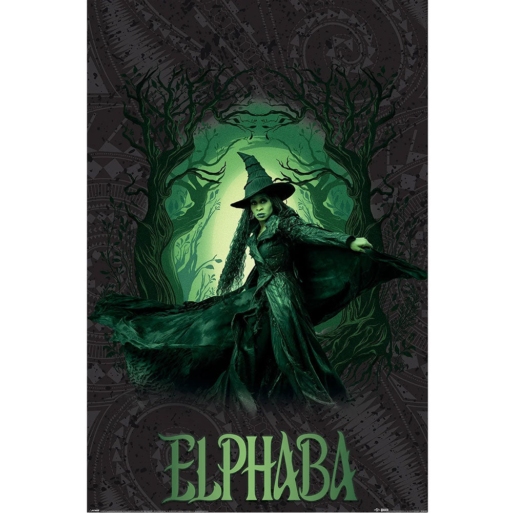 Wicked 2 Elphaba Glow Poster 35 - Buy Posters at GiftMasters.co.uk