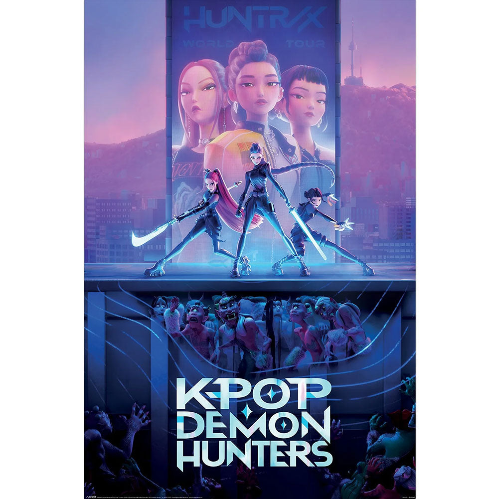K-POP Demon Hunters Key Art Poster 42 - Buy Posters at GiftMasters.co.uk