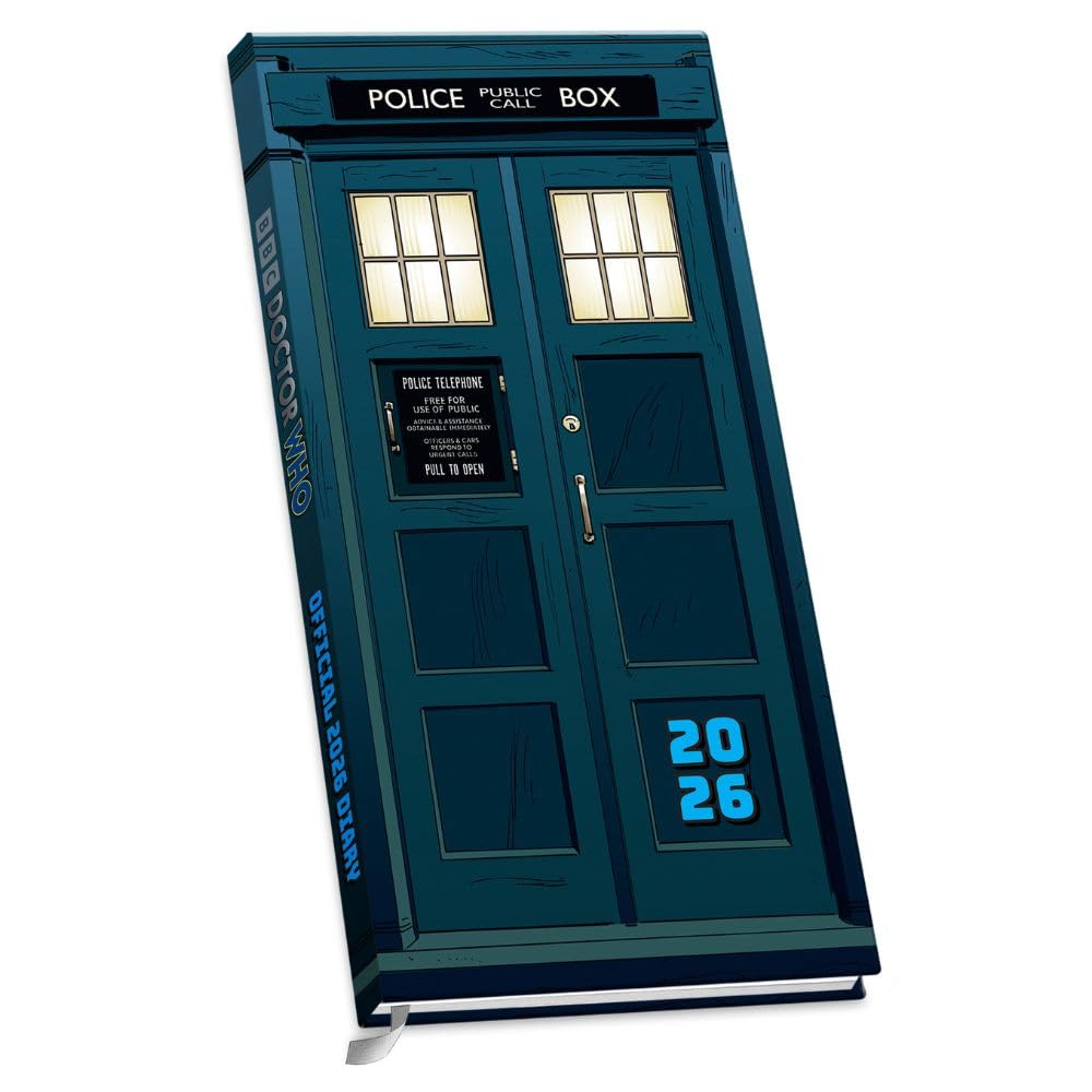 Doctor Who Slim Diary 2026 - Buy Calendars & Diaries at GiftMasters.co.uk
